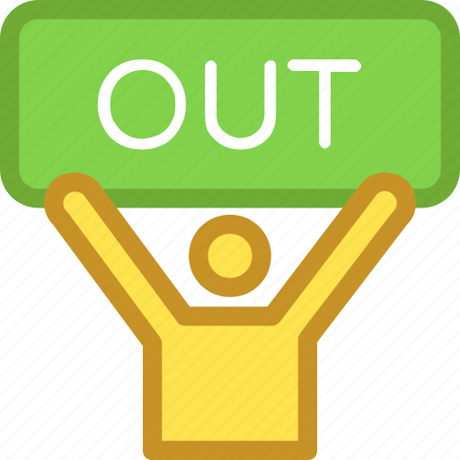 Catch out, game, match, play, player out icon - Download on Iconfinder