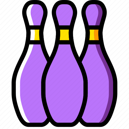 Bowling, game, pins, play, sport icon - Download on Iconfinder