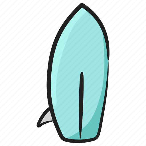 Beach accessory, beach board, funboard, longboard, surfboard, watercraft, watersports icon - Download on Iconfinder