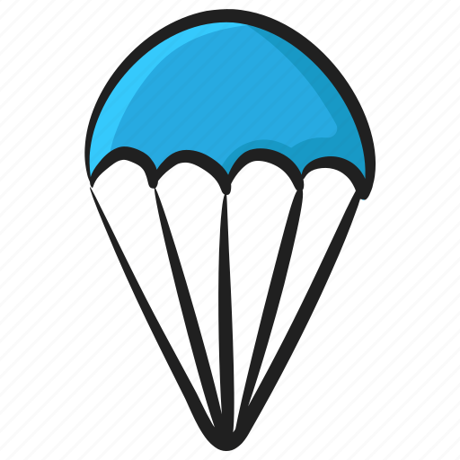 Airdive, airdrop, airlift, parachute, paragliding, skydive icon - Download on Iconfinder
