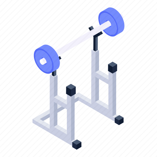 Free weights, fitness equipment, barbell bar, fitness accessory, barbell stand icon - Download on Iconfinder
