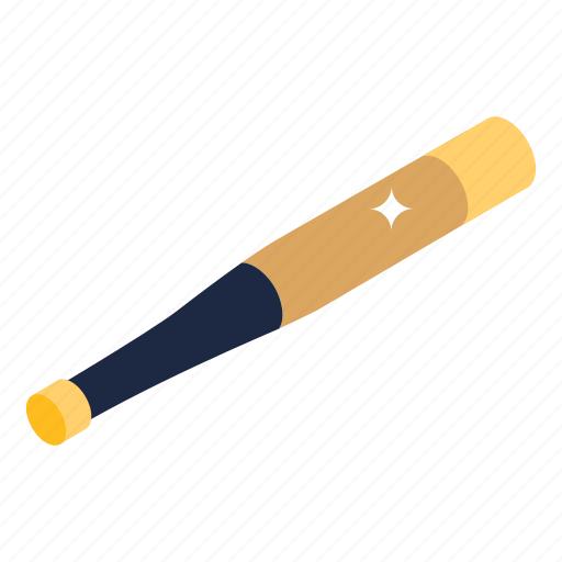 Baseball bat, sports bat, game, bat, baseball stick icon - Download on Iconfinder
