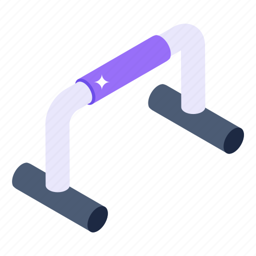 Push up bar, fitness equipment, fitness machine, fitness accessory, gym push up icon - Download on Iconfinder