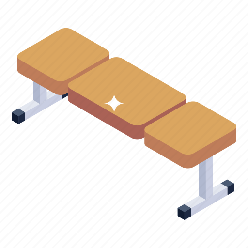 Gym bench, fitness equipment, fitness machine, fitness accessory, fitness bench icon - Download on Iconfinder