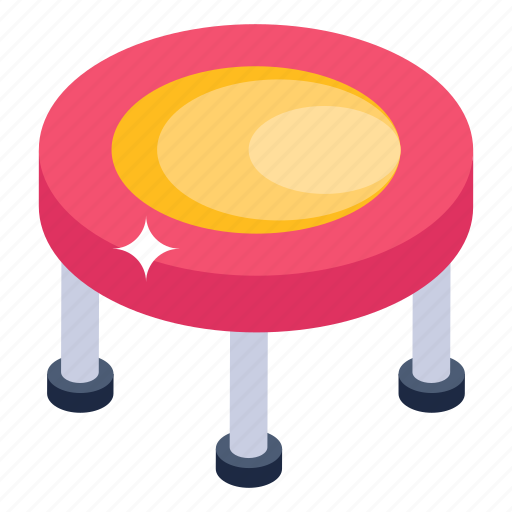Trampoline, jumping pad, gymnastic jumping, jumping mat, trampolining icon - Download on Iconfinder