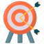 archery, target, aim, marketing 