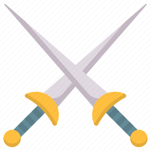 Fencing, sword, weapon, gun, war icon - Download on Iconfinder