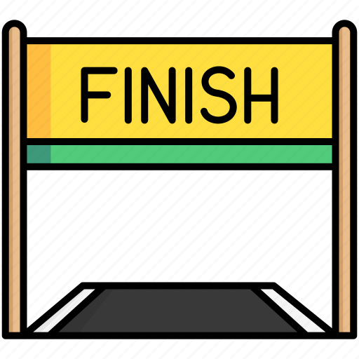 Finish line, finish, race icon - Download on Iconfinder