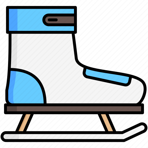 Ice skating, ski, ice icon - Download on Iconfinder