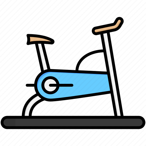 Stationary bicycle, gym, exercise icon - Download on Iconfinder