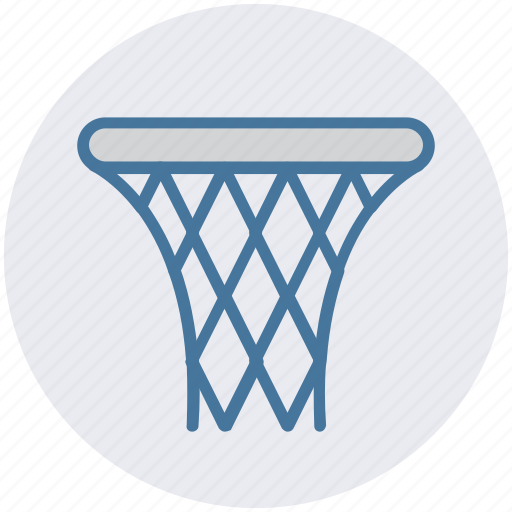 Backboard, basketball, goal, hoop, net, shot, sports icon - Download on Iconfinder
