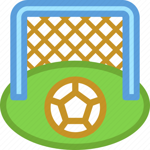 Goal post, soccer goal, soccer match, soccer net, soccer stadium icon - Download on Iconfinder