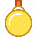 achievement, medal, position medal, prize, reward 