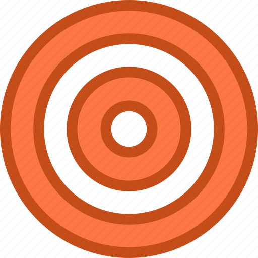 Bullseye, crosshair, dartboard, goal, target icon - Download on Iconfinder