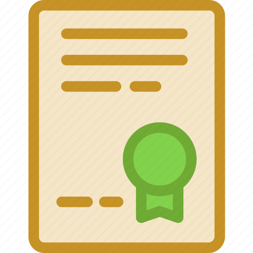 Achievement, award, certificate, deed, diploma icon - Download on Iconfinder