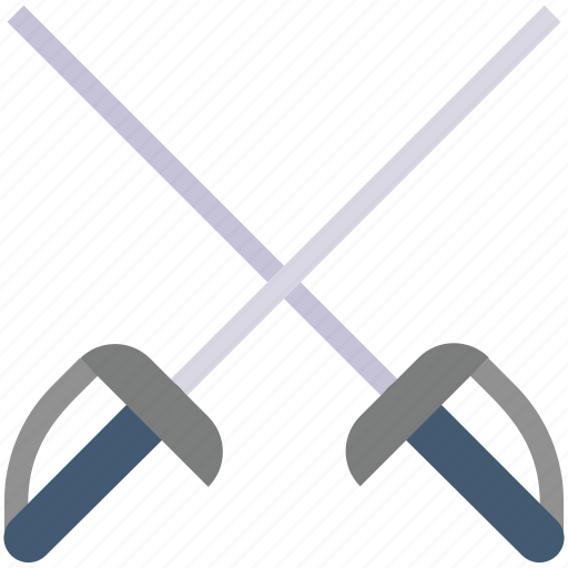 Activity, duel, fencing, game, sport, sword icon - Download on Iconfinder