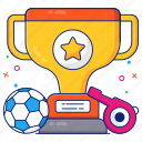football trophy, award, reward, achievement, triumph