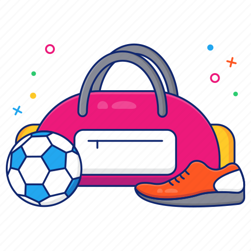 Gym bag, duffle bag, baggage, carryall, handbag icon - Download on Iconfinder