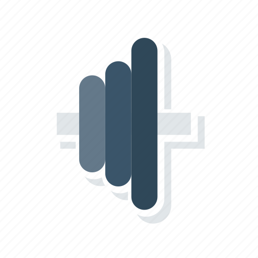 Barbell, heavy, plates, weight icon - Download on Iconfinder