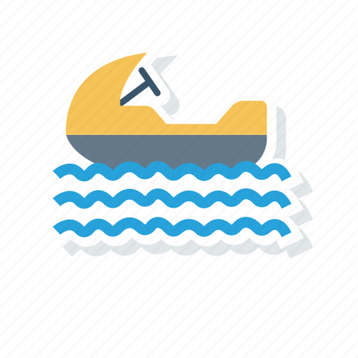 Boat, sailingboat, ship, water icon - Download on Iconfinder