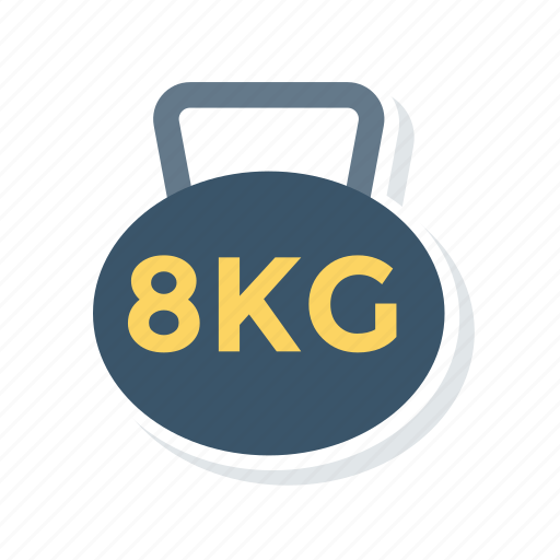 Dumbbell, heavy, kg, weight icon - Download on Iconfinder
