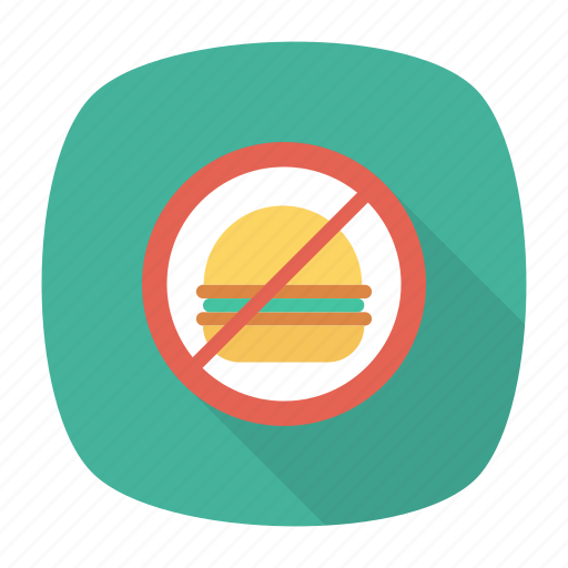 Avoid, block, burger, notallowed, remove icon - Download on Iconfinder