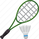 badminton icon, game, sports, fitness