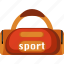 sport bag icon, sports, backpack, bag 