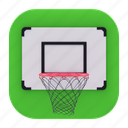 basketball, basket, app, shop, cart, mobile, sport, shopping 