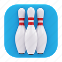 bowling, pins, app 