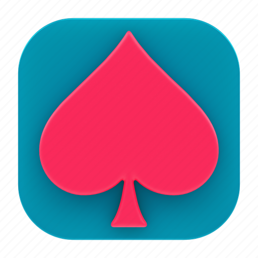 Poker, app, game, gambling, play, sport, ui 3D illustration - Download on Iconfinder