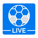 football, game, live, screen