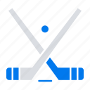 emblem, hockey, ice, stick, sticks