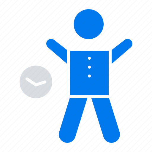 Exercise, gym, health, man, time icon - Download on Iconfinder