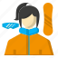 avatar, goggles, snowboarding, sports 