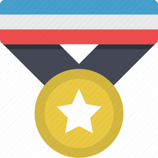Badge, medal, star, achievement, award, reward, trophy icon - Download on Iconfinder
