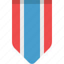 flag, ribbon, stripes, bookmark, bookmarks, rank