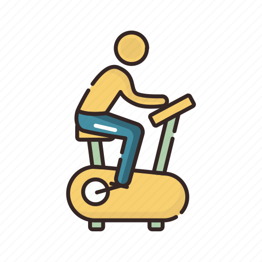 Bicycle, cycling, exercise, fitness, gym, spinning, sports icon - Download on Iconfinder