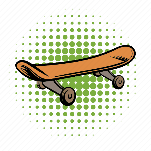 Board, comics, drawn, hand, quirky, skate, skateboard icon - Download on Iconfinder