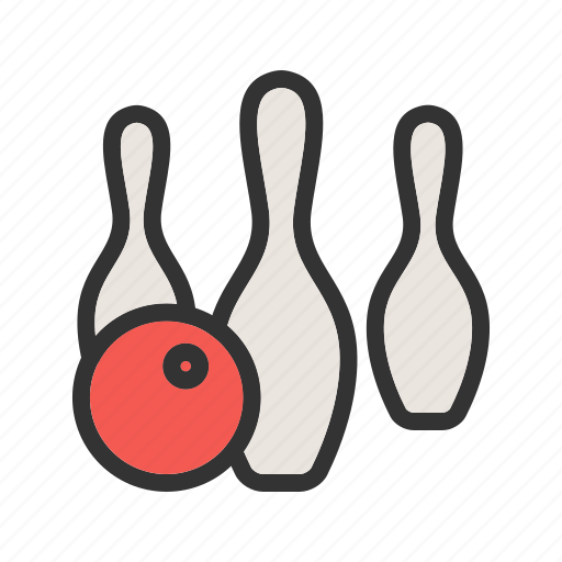 Ball, bowl, bowling, pins, play, sport, throw icon - Download on Iconfinder
