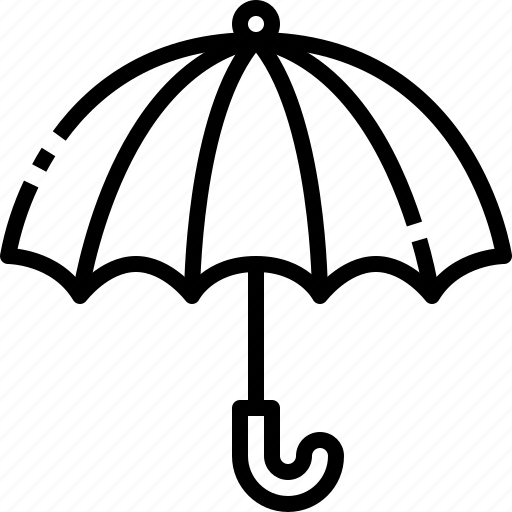 Open, protection, rainy, umbrella, weather icon - Download on Iconfinder