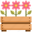 botanical, flower, gardening, plant, pot 