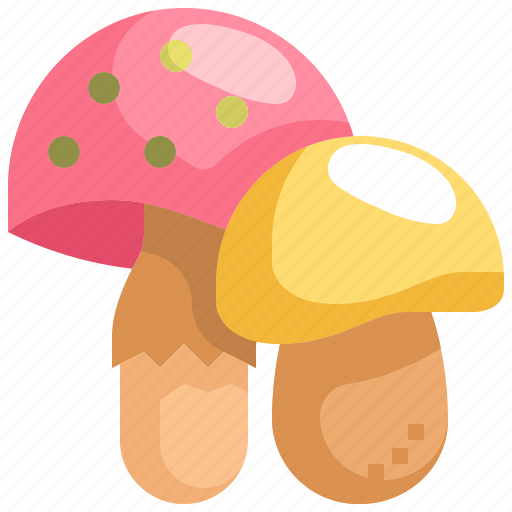 Food, healthy, muscaria, mushroom, nature, organic icon - Download on Iconfinder