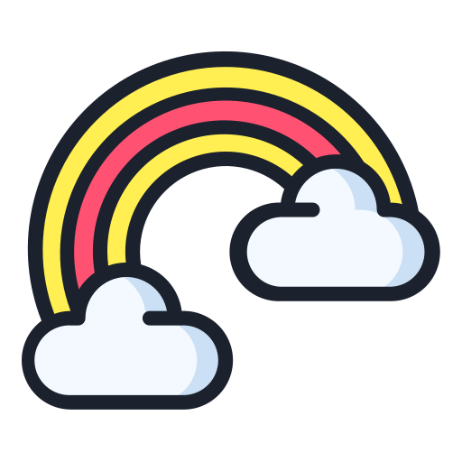 Rainbow, weather icon - Free download on Iconfinder