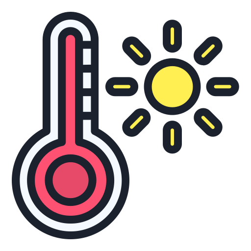 Temperature, thermometer, weather icon - Free download