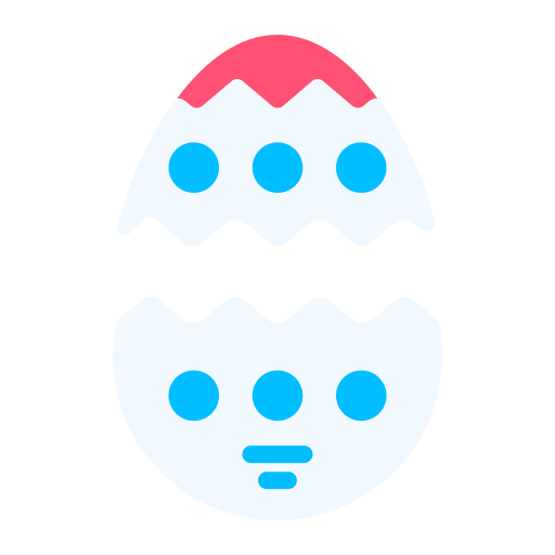 Crack, egg, easter, spring icon - Free download