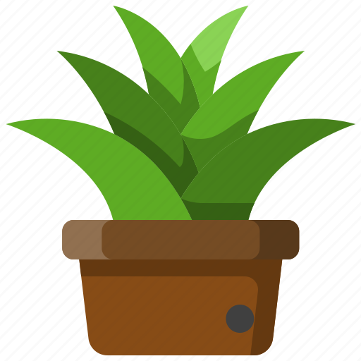 Plant, pot, garden, clay, leaf, decoration icon - Download on Iconfinder