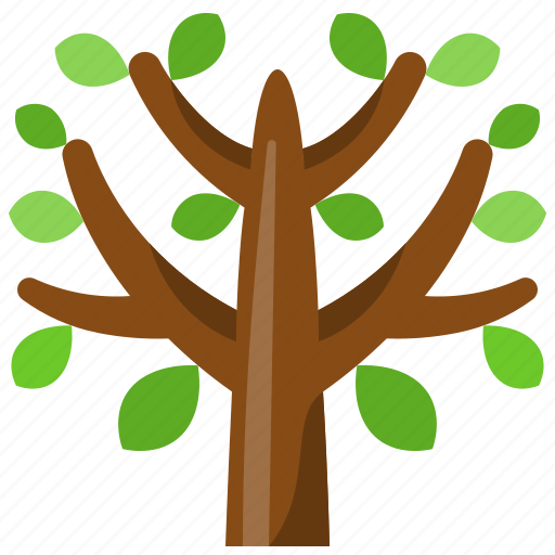 Tree, wood, spring, plant, season, forest icon - Download on Iconfinder