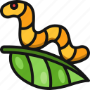 caterpillar, worm, insect, bug, animal