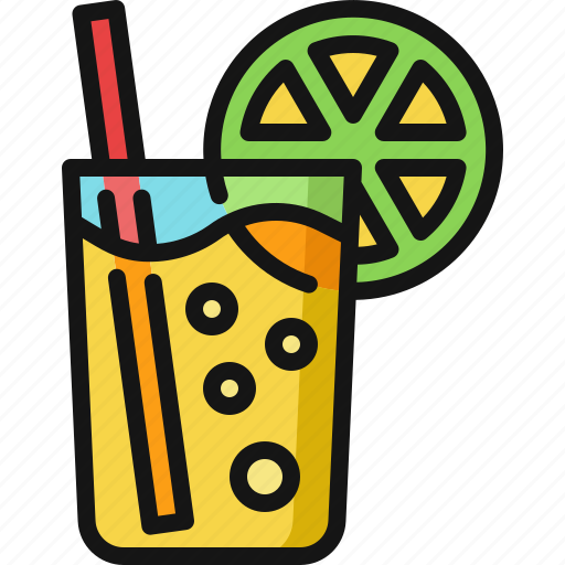 Lemonade, glass, juice, drink, beverage, fresh icon - Download on Iconfinder